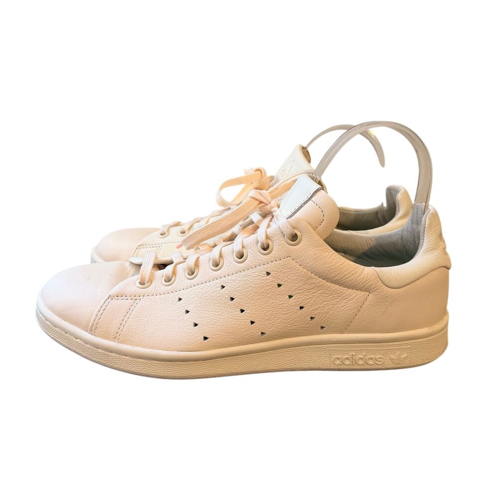Mens ADIDAS Pharrell Williams x Stan Smith Cream Low Top Shoes Size 9